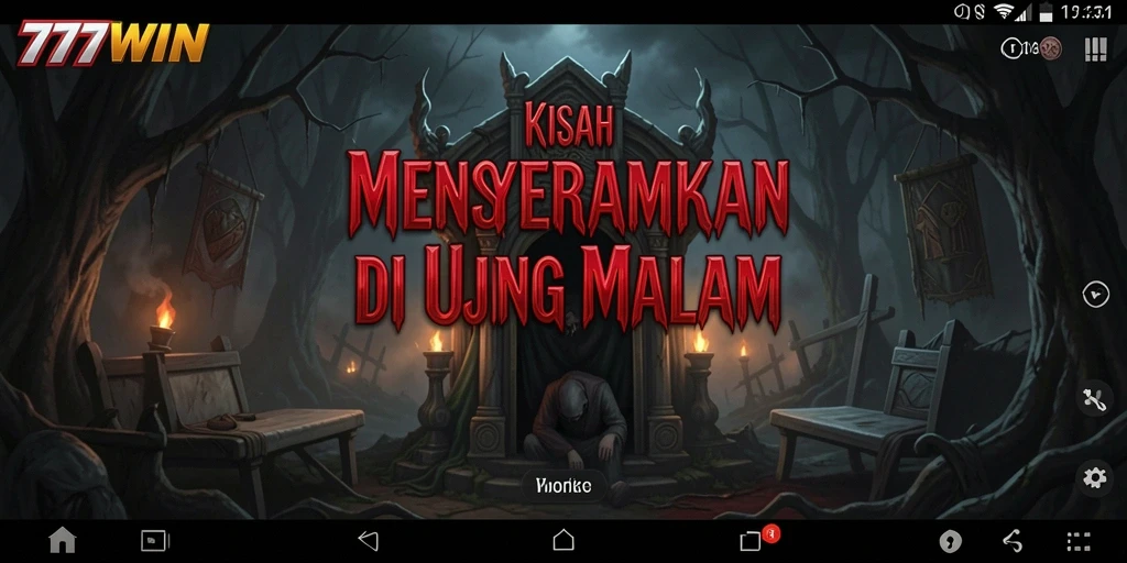 Screenshot menampilkan gameplay mencekam dalam 777WIN.