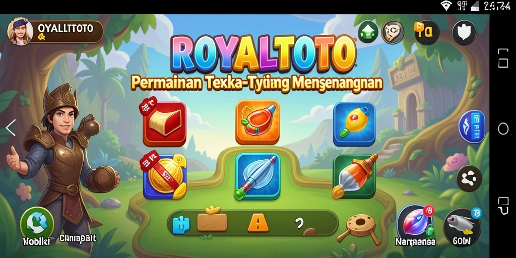Tampilan gameplay ROYALTOTO yang menarik dan penuh tantangan.