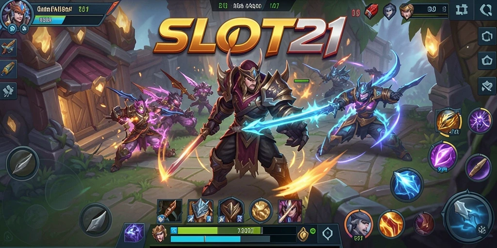Gameplay menarik di SLOT21 dengan pertarungan epik dan karakter unik.
