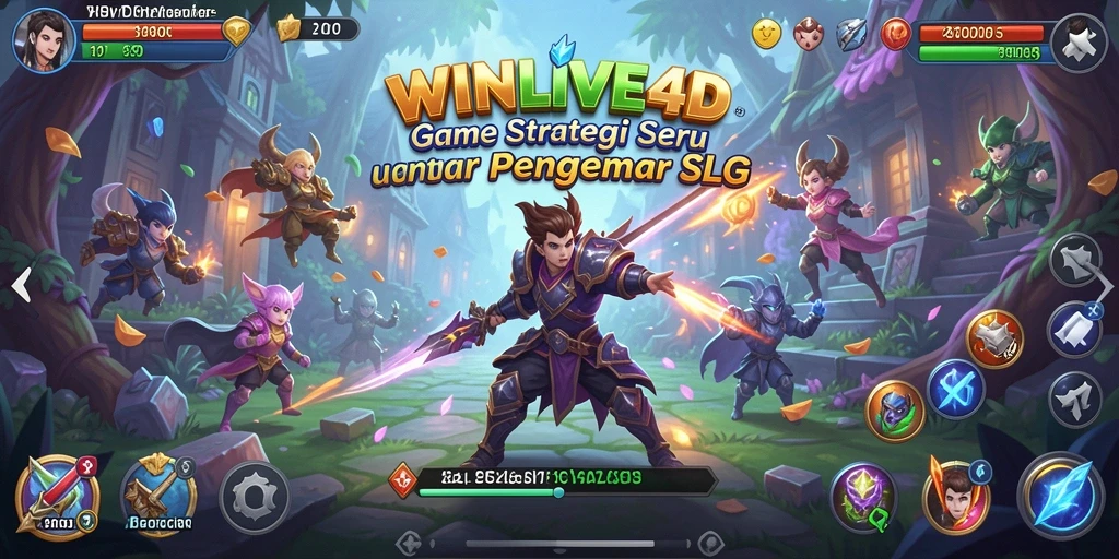 Tampilan gameplay <strong>WINLIVE4D</strong> yang menakjubkan dan penuh strategi.